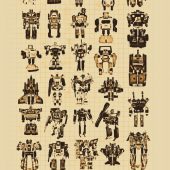 Transformers – My Toys Were Cooler Diagram 24 x 36 inch Poster