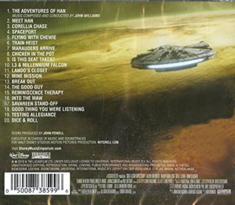 Solo: A Star Wars Story Original Motion Picture Soundtrack Album
