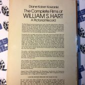 The Complete Films of William S. Hart: A Pictorial Record