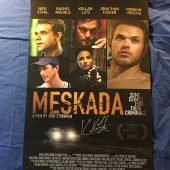Meskada Movie Poster Signed by Kellan Lutz (2010)