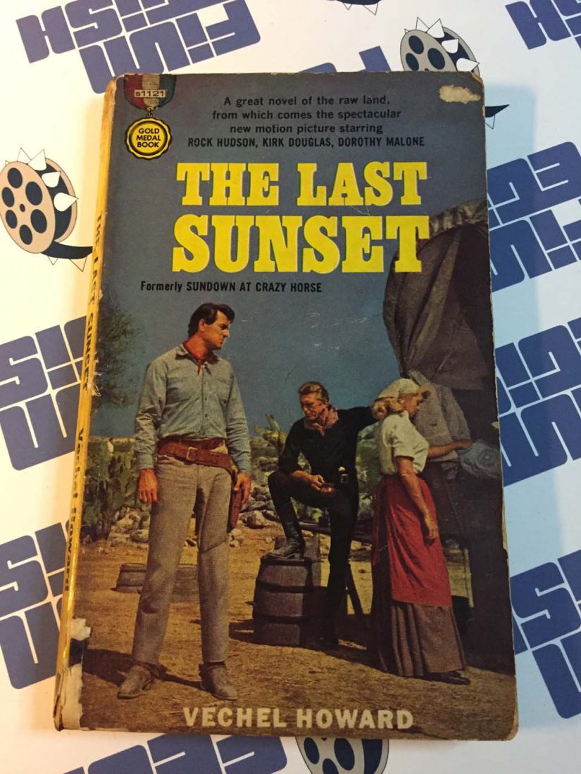The Last Sunset (movie tie-in edition, 1961) – Gold Medal s1121