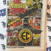 The Monster Times Volume 1 Number 10 with Jack Davis Comic Poster Insert (May 31, 1972)