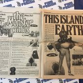 The Monster Times Volume 1 Number 9 Including This Island Earth Poster Insert (May 17, 1972)