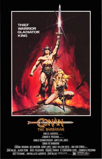 Conan the Barbarian 24 x 36 inch Movie Poster