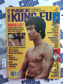 Inside Kung Fu Magazine August 1987 – Bruce Lee Cover [189125]