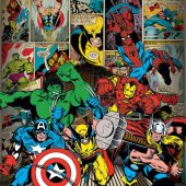 Marvel Comics Superhero Grid 24 x 36 inch Comics Poster