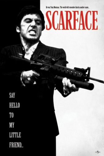 Scarface 24 x 36 inch Movie Poster (1983)