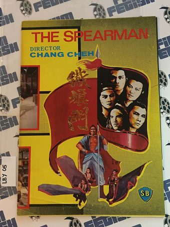 The Spearman (The Flag of Iron) Original Press Booklet Chang Cheh (1980) [LBY05]