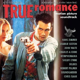 True Romance Motion Picture Soundtrack 25th Anniversary Limited Clear with White Splatter Vinyl Edition