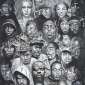 Rap Music Icons 24 x 36 inch Poster