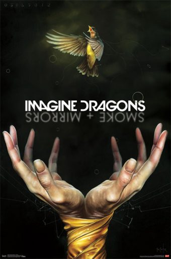 Imagine Dragons Smoke and Mirrors 23×35 inch Music Poster