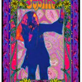 Janis Joplin 1967 Bob Masse 18×24 inch Tribute Music Poster