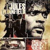 Pulp Fiction Samuel L. Jackson Jules Winnfield Character 24 x 36 inch Movie Poster