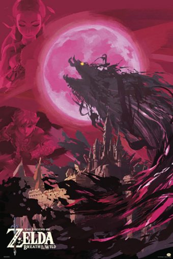 The Legend of Zelda – Blood Moon 24 X 36 inch Game Poster