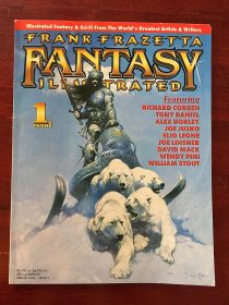 Frank Frazetta Fantasy Illustrated Magazine Issue Number 1 (Spring 1998)