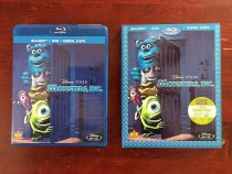 Disney Pixar’s Monsters Inc. Blu-ray + DVD with Slipcover