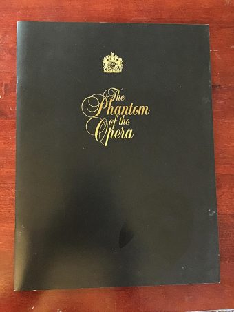The Phantom of the Opera Souvenir Promotional Press Booklet