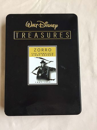 Walt Disney Treasures Zorro: The Complete First Season Metal Tin Collector’s Edition (1957-1958)