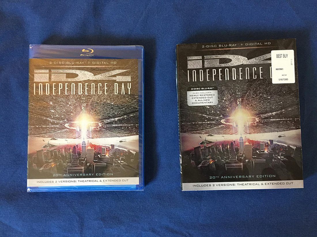Independence Day 20th Anniversary 2-Disc Blu-ray + Digital HD Extended Edition