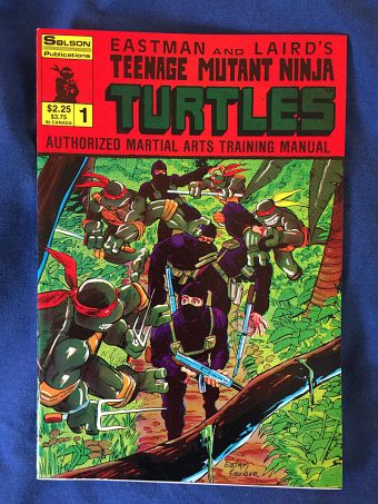 Teenage Mutant Ninja Turtles Authorized Martial Arts Training Manual Number # 1 (1986)