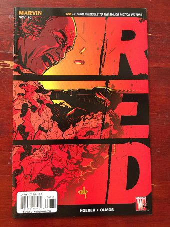 Red Prequel Comic (November 2010) John Malkovich Cover