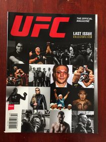UFC Magazine Last Issue Collector’s Item Edition (Oct/Nov 2015) Gym Workout