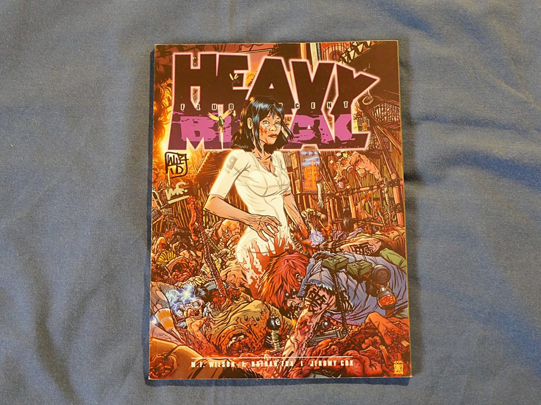 Heavy Metal Magazine Fluorescent Black (Vol. 32 #6 July 2008) SIGNED by M.F. Wilson and Nathan Fox