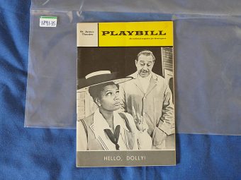 Playbill Magazine Hello Dolly Pearl Bailey, Cab Calloway (Jan 1968, Vol. 5 No. 1) 189135