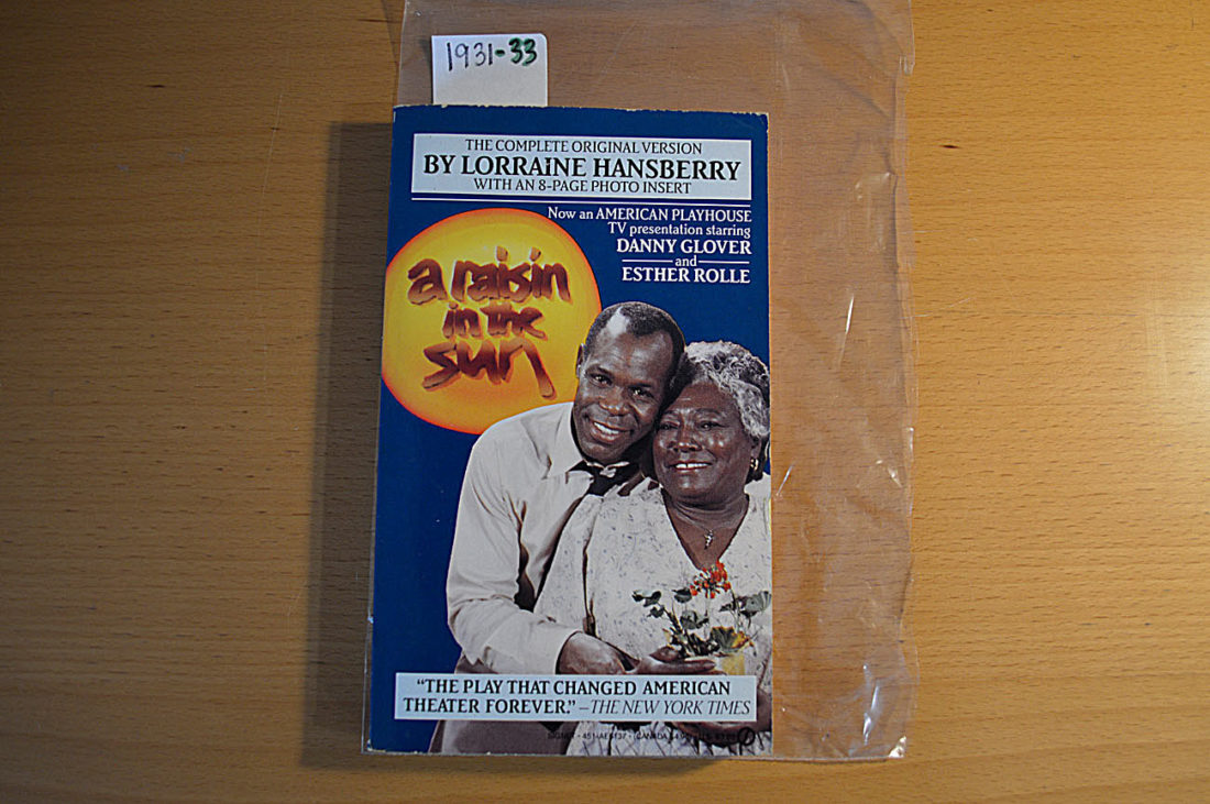 A Raisin in the Sun American Playhouse Television Tie-In Edition (1988)