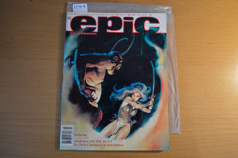 Epic Illustrated Magazine (Vol. 1 No. 10, February 1982) [19314] John Bolton Cover