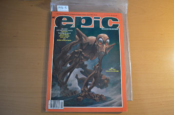 Epic Illustrated Magazine (June 1985) Jim Starlin, Jeffrey Jones, Jon Muth, Berni Wrightson [19315]