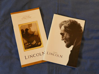 Steven Spielberg’s Lincoln Publicity Brochure and Press Book Set