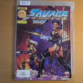 Savage Tales Magazine (Vol. 2 No. 4, April 1986) Larry Hama Editor, Joe Jusko Cover [19319]