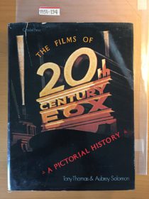 The Films of 20th Century-Fox: A Pictorial History Hardcover (1979, 1985)