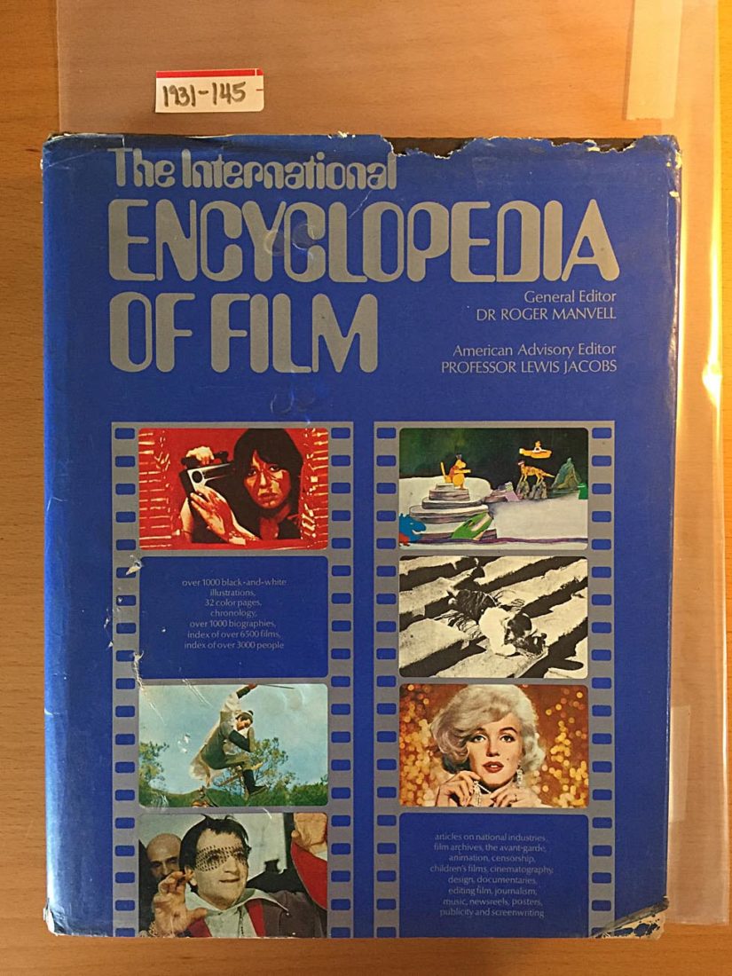 The International Encyclopedia of Film (1972)