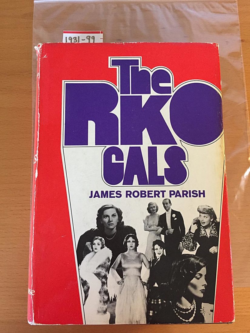 The RKO Gals Hardcover 1st Edition (1974)
