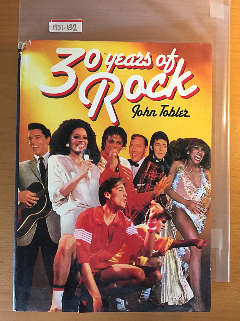 30 Years of Rock Hardcover 1st Edition (1986)