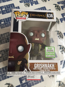 Funko POP The Lord of the Rings Grishnakh Vinyl Figure 2019 Convention Limited Edition 636