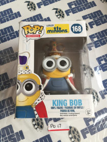 Funko POP Minions King Bob Vinyl Figure 168