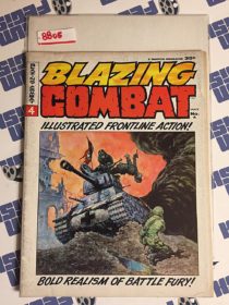 Blazing Combat #4 Warren Magazine, Frank Frazetta Cover, Wally Wood, Gray Morrow (1966) [8805]