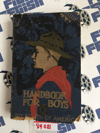 Boy Scouts of America Manual Handbook For Boys (1936 Edition)