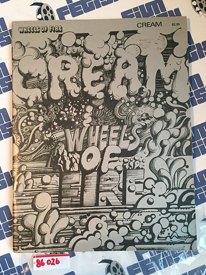 Cream Wheels of Fire RARE Music Sheet and Photo Magazine (1968)