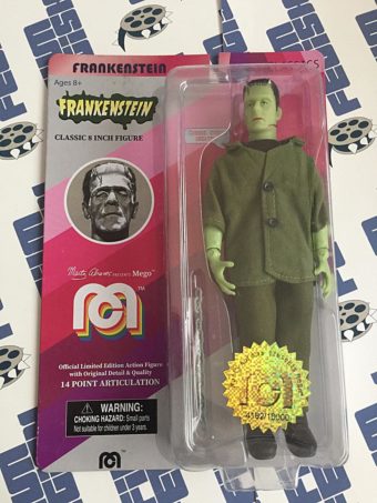 Frankenstein Classic 8 Inch Official Limited Edition Action Figure Mego Toys