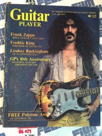 Guitar Player Magazine (January 1977) Frank Zappa, Freddie King, Lindsey Buckingham [86029]