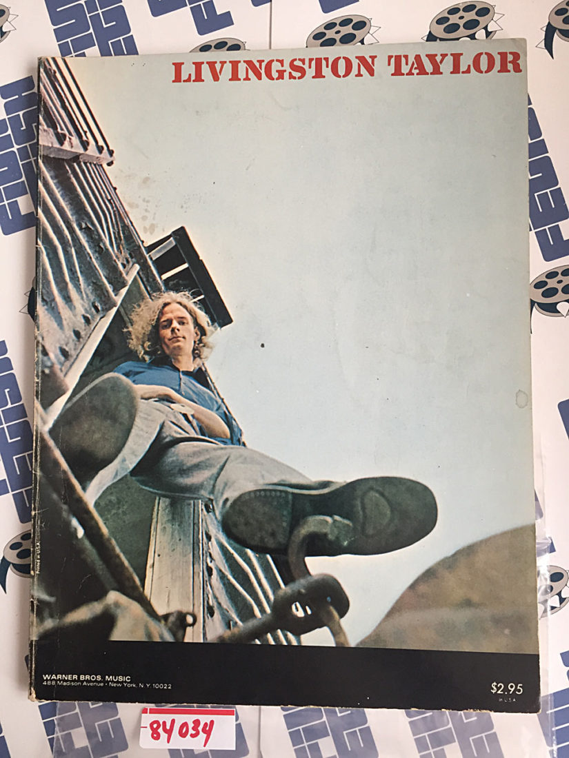 Livingston Taylor Sheet Music and Photo Magazine (1971)