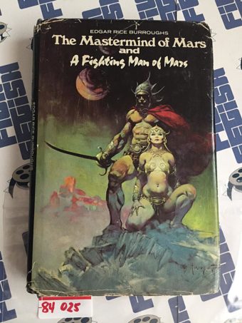 The Mastermind of Mars and A Fighting Man of Mars (1973) Frank Frazetta cover art
