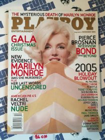 Playboy Magazine (December 2005) Marilyn Monroe, Rachel Veltri, Al Pacino, Scott Turow [86010]