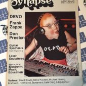 Synapse International Electronic Music Magazine (Summer 1978, Vol. 2, No. 6) DEVO, Frank Zappa, Don Preston, Kraftwerk, David Bowie