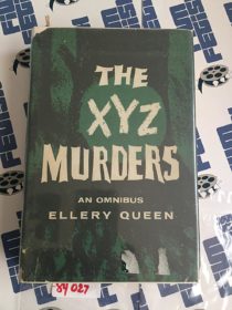 The XYZ Murders – An Omnibus by Ellery Queen Hardcover Edition (1934) 84027