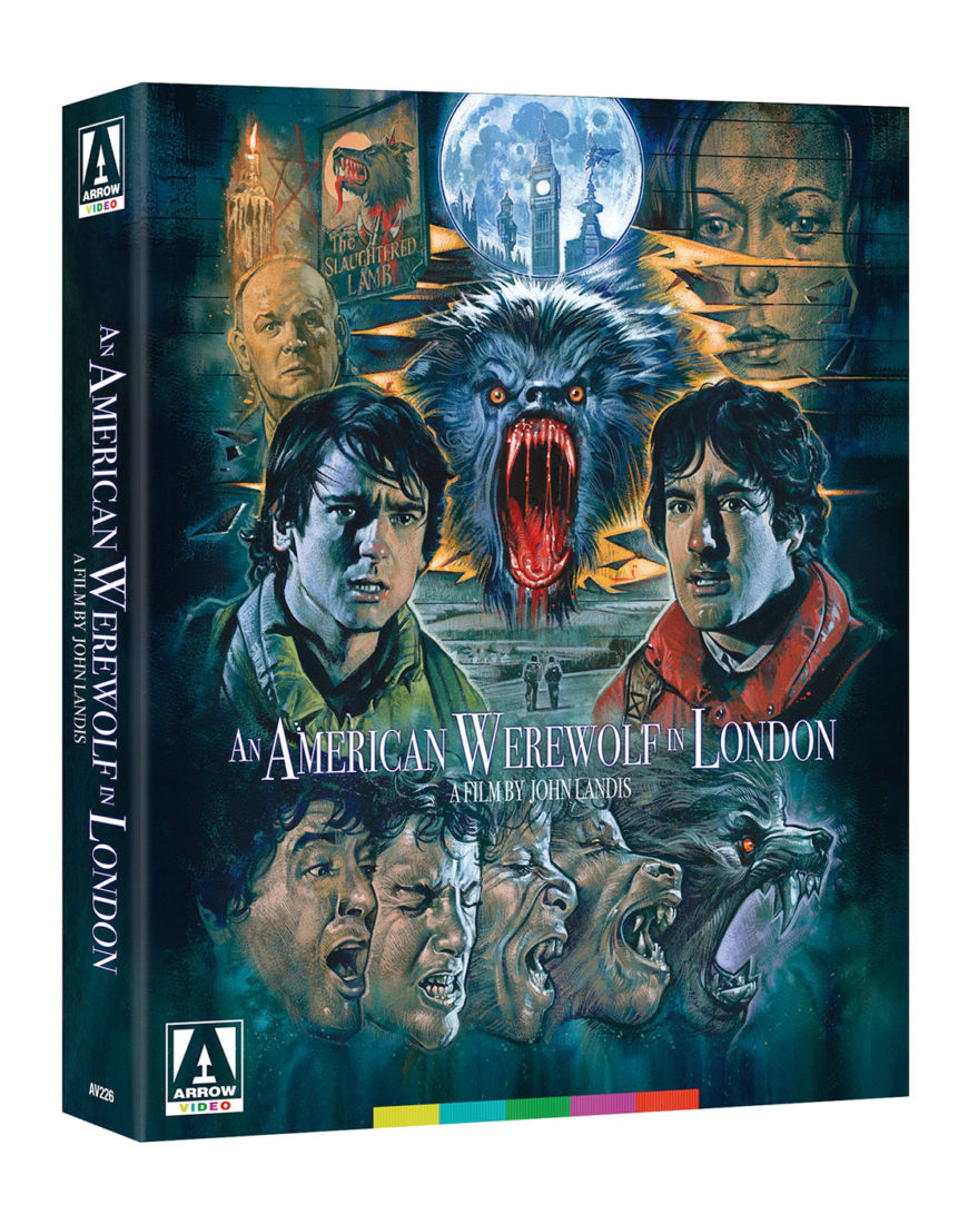 An American Werewolf In London Special Limited Edition Set with Poster and Reproduction Lobby Cards